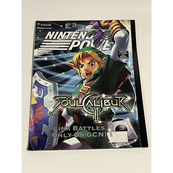 Other - Nintendo Power Volume 169 Soul Calibur 2 Megaman Poster June 2003